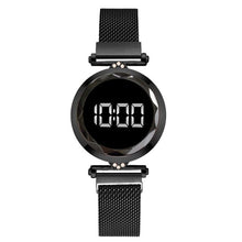 Load image into Gallery viewer, Luxury LED Women Magnetic Bracelet Watches Rose Gold Digital