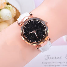 Load image into Gallery viewer, Casual Women Watches Starry Sky Quartz Wristwatch Female Clock
