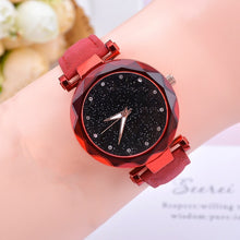Load image into Gallery viewer, Casual Women Watches Starry Sky Quartz Wristwatch Female Clock