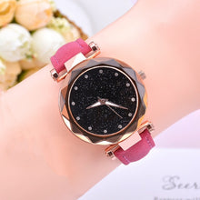 Load image into Gallery viewer, Casual Women Watches Starry Sky Quartz Wristwatch Female Clock