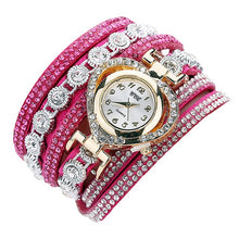 Load image into Gallery viewer, Women Luxury Rhinestone Bracelet Wristwatch Ladies