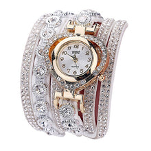 Load image into Gallery viewer, Women Luxury Rhinestone Bracelet Wristwatch Ladies