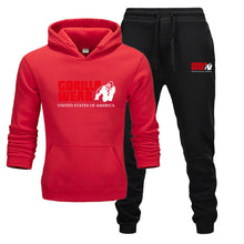 Load image into Gallery viewer, New Men&#39;s Hoodie Set Tracksuit Fashion GORILLA WEAR Sportswear
