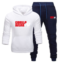 Load image into Gallery viewer, New Men&#39;s Hoodie Set Tracksuit Fashion GORILLA WEAR Sportswear
