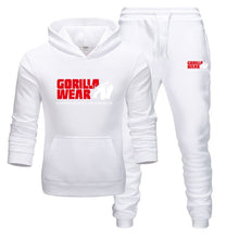 Load image into Gallery viewer, New Men&#39;s Hoodie Set Tracksuit Fashion GORILLA WEAR Sportswear
