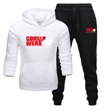 Load image into Gallery viewer, New Men&#39;s Hoodie Set Tracksuit Fashion GORILLA WEAR Sportswear
