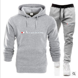 2020 spring leisure men's sports suit Pullover Sweater men's running suit fashion trend cotton men's wear