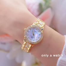 Load image into Gallery viewer, Women Watch Luxury Brand Fashion Rose Gold Diamond
