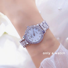 Load image into Gallery viewer, Women Watch Luxury Brand Fashion Rose Gold Diamond
