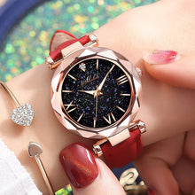 Load image into Gallery viewer, Women Watches 2020 Fashion Starry Sky Lady Quartz Wristwatch Female Clock
