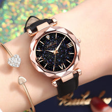 Load image into Gallery viewer, Women Watches 2020 Fashion Starry Sky Lady Quartz Wristwatch Female Clock
