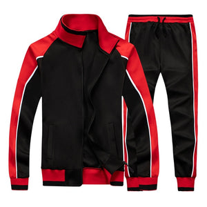 Tracksuit Men Sets Spring Autumn Hooded Sweatshirt