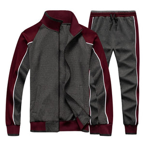 Tracksuit Men Sets Spring Autumn Hooded Sweatshirt