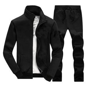 Tracksuit Men Sets Spring Autumn Hooded Sweatshirt