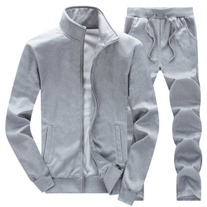 Tracksuit Men Sets Spring Autumn Hooded Sweatshirt