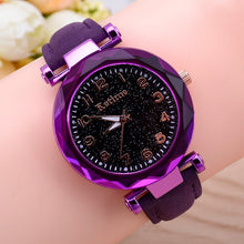 Load image into Gallery viewer, Casual Women Watches Starry Sky Quartz Wristwatch Female Clock
