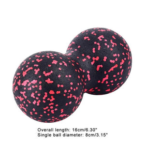 1PC Peanut Shape Massage Yoga Fitness Ball Relieve Body Stress