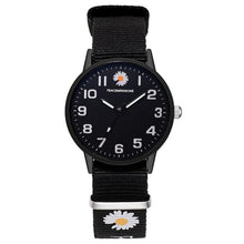 Load image into Gallery viewer, Fashion Daisy Flowers Nylon Band Watches For Women Casual
